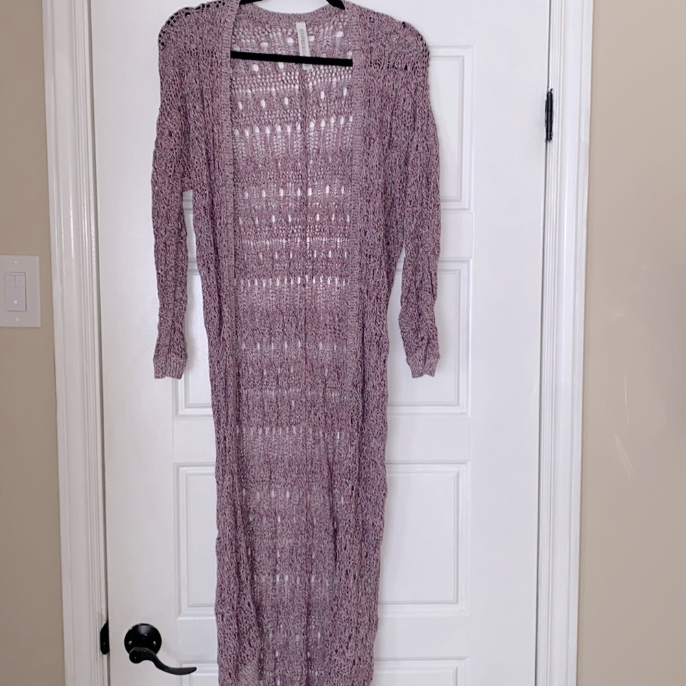 Knitted long Cardigan